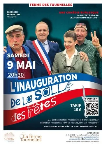 L'inauguration de la salle des f&ecirc;tes