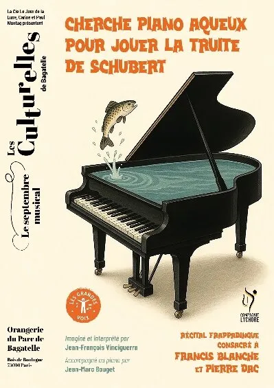 Cherche Piano aqueux pour jouer La Truite de Schub